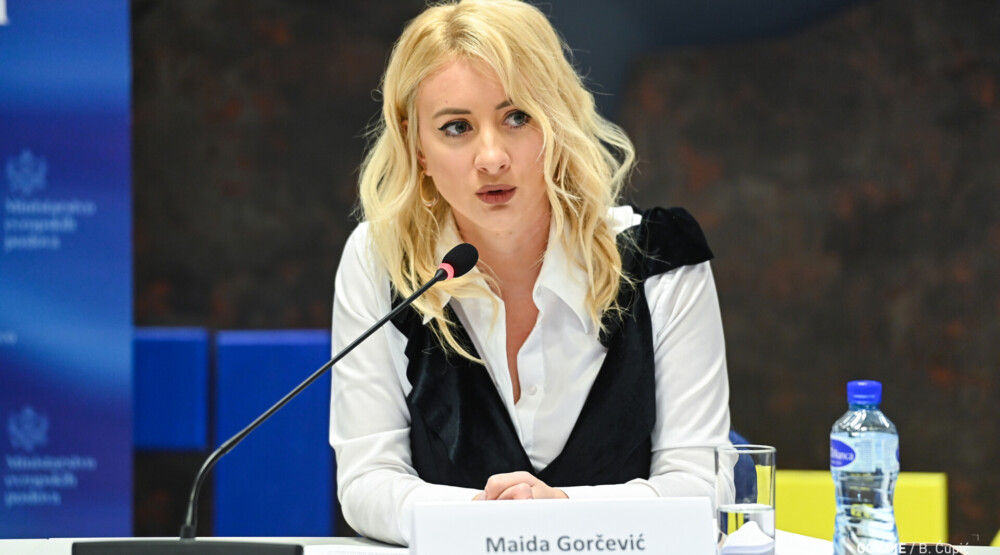 Maida Gorčević (Foto: Vlada Crne Gore)