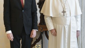 Jakov Milatović i papa Franjo